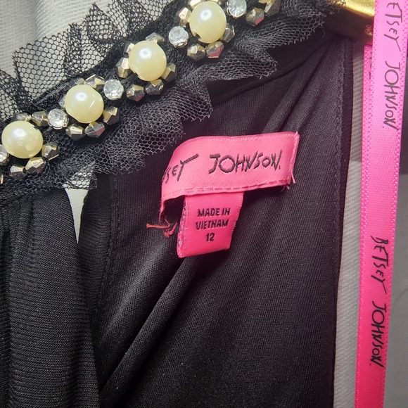 Betsey Johnsons Black Jumpsuit - Picture 3 of 6